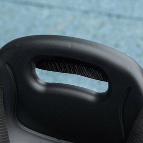 AIYAPLAY Tricicleta pentru copii evolutivă cu șezut reglabil pedale 2 coșuri centură pentru copii de la 2 la 5 ani negru | Aosom Romania