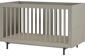 Pat pentru copii gri cu somieră 70x140 cm Tomino – Germania