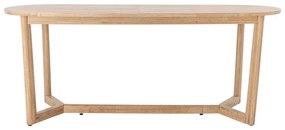Masă de dining din lemn de arbore de cauciuc 100x200 cm Serrone – Bloomingville