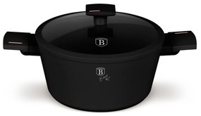 Oală cu capac 24 cm, 4.5 L Berlinger Haus BH 7087, Monaco Collection, strat de titan, curățare ușoară, elegantă