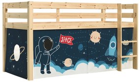 PINO PAT SEMI-INALT și cortina Space Shuttle.