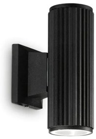 Aplică de exterior Ideal Lux BASE 2xGU10/28W/230V IP44 negru
