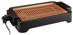 Gratar fara fum Oliver Voltz OV51015L, 1500W, 37x24 cm, Strat antiaderent, Negru/Portocaliu