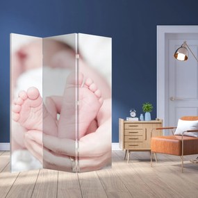 Paravan - Piciorușele de copilaș (126x170 cm)