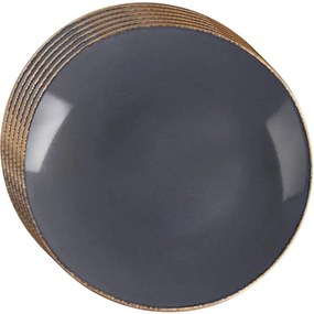 Orion Set de farfurii ceramice pentru desert Glazegri 20,5 cm, 6 buc.