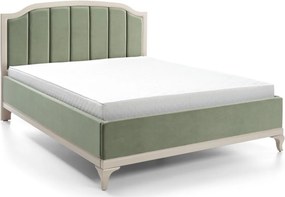 Pat lemn masiv Leona II 140/160/180 cm - 180x200