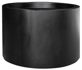 Ghiveci Jumbo Max inaltime medie, culoare negru, marimi multiple - PotteryPots Mărime: XL - v. 70 cm, ⌀ 110 cm