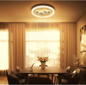 Globo 48476-40R - Plafonieră LORAINE LED/40W/230V, diam. 49,5 cm, auriu