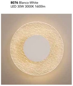 Aplica de perete iluminat ambiental LED Jewel White 50cm