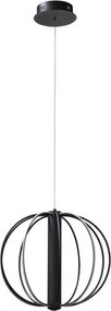 Lustra/Pendul LED modern Zoe 3-Step DIMM Bk