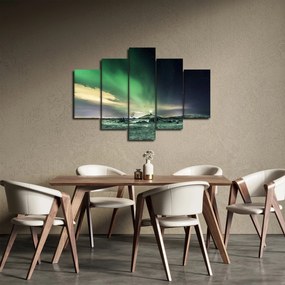 Tablou cu Aurora Borealis (150x105 cm)