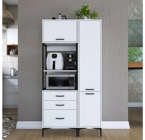 Dulap cu rafturi Jelena 143 (Alb) . 1102210