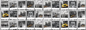 Fototapet - Fotografii din New York (254x184 cm)