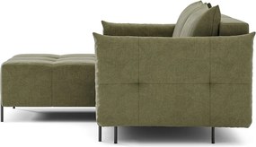 Canapea lemn masiv extensibilă Kliff 250×187 cm