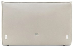 Pat matrimonial 160x200 cm bej tapițat cu somieră Sary – Bobochic Paris