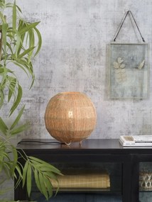 Lampa de masa eco din iuta Iguazu globe 25cm