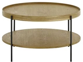 Masă de cafea FURNI din stejar