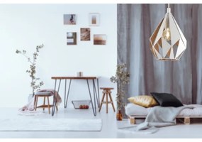 Eglo 43001 - Lustră pe cablu CARLTON 1xE27/60W/230V