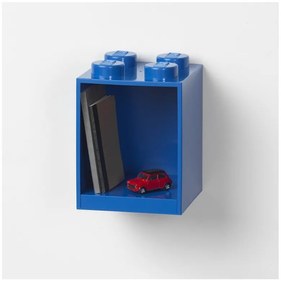 Raft de perete pentru copii LEGO® Brick 4, albastru
