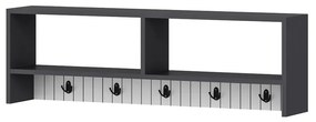Cuier de perete Sarandon Anthracite White