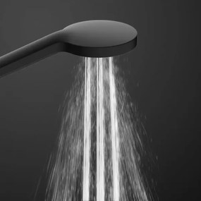 Schütte 60076 - Set de duș cu baterie termostatică MADURA FRESH, negru