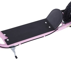 HOMCOM Trotinetă patinete Mari Roți pneumatice Ø 41 cm cu pegs Roz | Aosom Romania