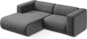 Colțar gri (cu colț pe partea stângă/cu șezlong) Ekahi – Makamii