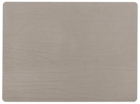 Suport farfurie din piele reciclată ZicZac Titane, 33 x 45 cm, gri - bej