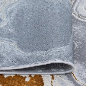 Covor Modern Living, Dormitor Dreptunghiular Royal River 7367A Galben Gold (Alege dimensiunea: 100 x 200)