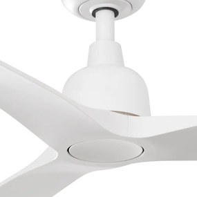 Ventilator tavan de exterior cu telecomanda IP44 OUTWOOD L alb