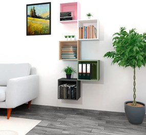 Boxie dulap de perete deschis 40x40x27 cm stejar sonoma