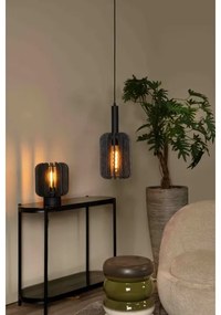 Lampă de masă Lucide 45592/01/36 RAFAL 1xE27/40W/230V negru/gri