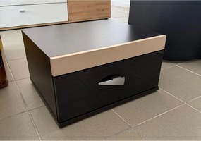 PRODUS RESIGILAT - Noptiera DEN01WLK, wenge/cappuccino, PAL, 50x42x26