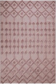 Covor 58388A, 80x150 cm, forma dreptunghiulara, polipropilena, roz