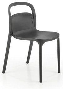 Scaun de bucaterie Lipa, negru