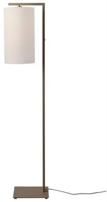 Lampa de podea Boston metal sand abajur alb