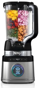 Blender Ninja Detect Pro TB201EU, 1200W, 2,1 L, 14 viteze, Timer, Afisaj cu LED, Fara BPA, Negru/Gri