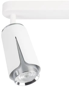 Spot FLOWER 2xGU10/8W/230V alb