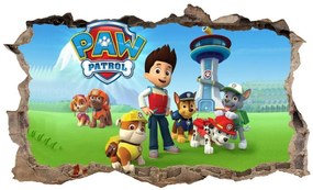 Autocolant de perete Paw Patrol 47x77cm