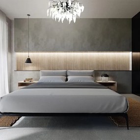 Lustră de cristal aplicată 10xG9/40W/230V negru