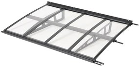 Kassel ușă baldachin extensie de 150 cm CoverTech antracit
