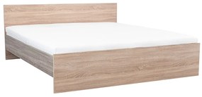 Pat dublu Miami fără cadru de pat 180x200 cm stejar Sonoma-stejar York
