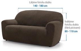 Huse super elastice HARMONIA tutunului fotoliu dublu (l. 140 - 180 cm)