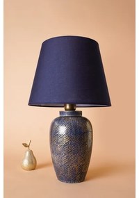 Lampă de masă RAMZES 1xE27/40W/230V albastră