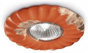 Spot incastrabil design retro realizat manual din ceramica VINTAGE