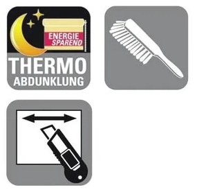 Jaluzea maro 72,5x150 cm Mini Termo – Gardinia