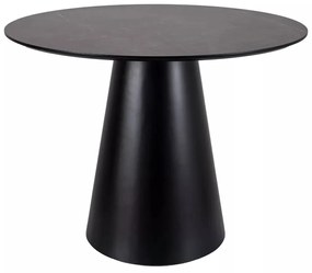 Masa Angel marmura gri/negru ø100 cm