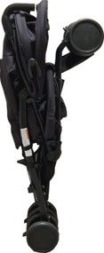 Carucior sport tip umbrela Baby Care™ PRO 818B, Spatar reglabil in 7 trepte, Pozitie somn, Amortizoare, Frana picior, Pliabil, Negru