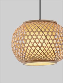 Lustra/Pendul ratan decorativ design natural ASMA