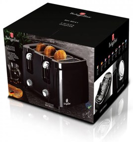 Toaster Black Silver Collection BerlingerHaus BH 9241